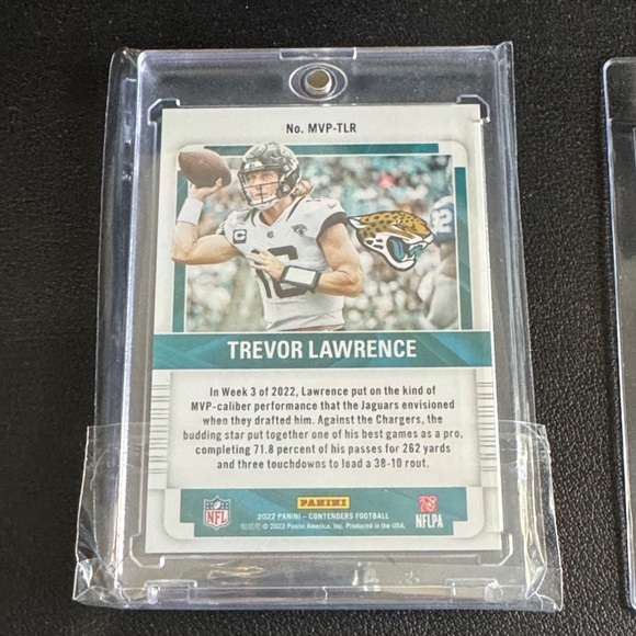 Trevor Lawrence Football Trading Card Set - Picture 2 of 5